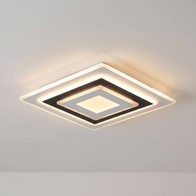 Lindby LED plafondlamp Rebeka, 50 x 50 cm, CCT, dimbaar