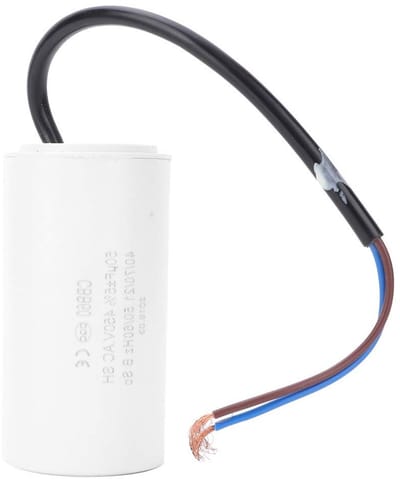 450V 50µF Geïsoleerde Motorstartcapacitor met Draad voor Huishoudelijke Elektrische Apparaten - Betrouwbare Capaciteit voor Efficiënte Prestaties