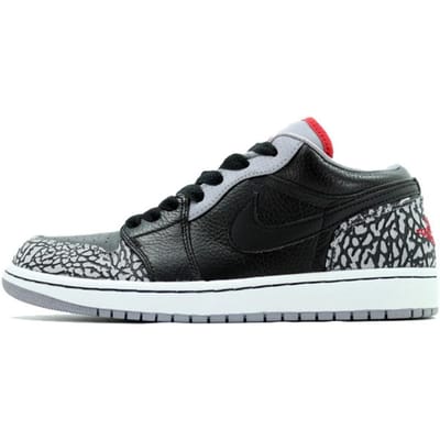 Air Jordan 1 Phat Low 'Black Cement' 350571-061 42
