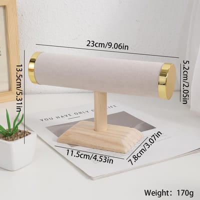 Sieraden Armband Display Standaard Verticaal T-balk Toren Organizer voor Haarband Thuis Organisatie Scrunchies Desktop Vitrine