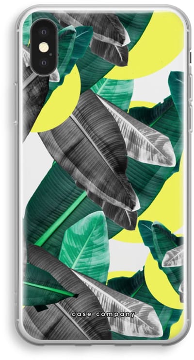 Case Company® - Hoesje geschikt voor iPhone X hoesje - Fantasie jungle - Soft Cover Telefoonhoesje - Bescherming aan alle Kanten en Schermrand
