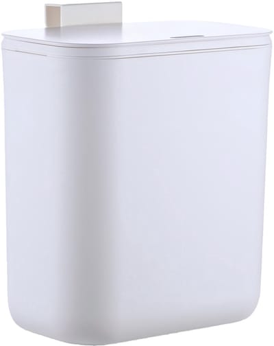 Gft afvalbakje - 9 liter - wit