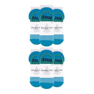 6-Pack Dames Antislip Yoga Sokken Met Bandjes