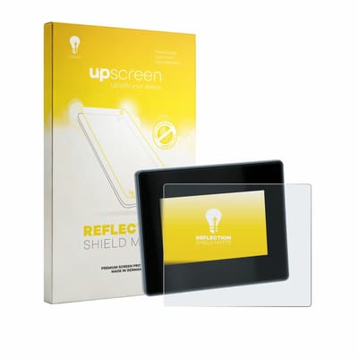 upscreen - Screenprotector voor Siemens Simatic HMI MTP400 - Folie Beschermfolie anti glare matte