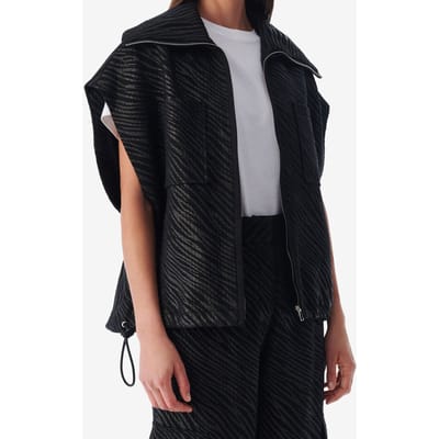 IRO Paris Alina Jacket Black Zebra Size: 34 | Vests Outlet | Dames | Zwart