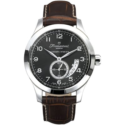 Refurbished Fromanteel Amsterdam by Night A-0202-009 Heren Horloge 42mm