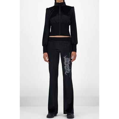 Daily Paper Black Jabala Top Maat: XS | Hoodies Outlet | Dames | Zwart