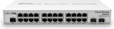 Mikrotik CRS326-24G-2S+IN netwerk-switch Managed Gigabit Ethernet (10/100/1000) Power over Ethernet (PoE) Wit