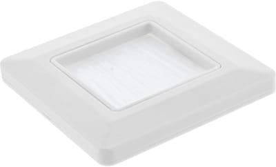 InLine® frame met borstelrooster, voor TV, wit RAL9010