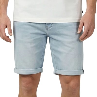 Cars Jeans - Denim short - Heren - M - Licht blauw - Katoen - Colorado denim