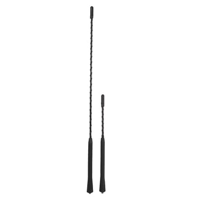 Dailygoody - Car Antenna - Universele Dakenantenne - Geschikt voor FM AM Radio - Zwart - Verbeterde Ontvangst - Geschikt voor Auto's - 42 cm of 22 cm