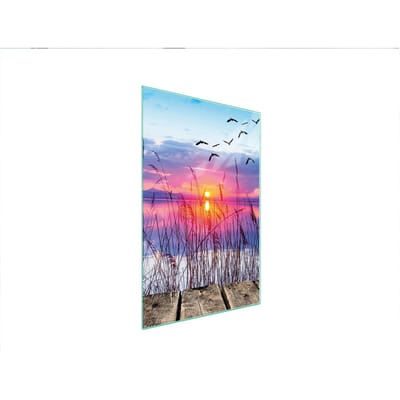 TMK ArtDeko - Snijplank Glas - 35x52 cm - Hartvormig - Veilig - Veelzijdig