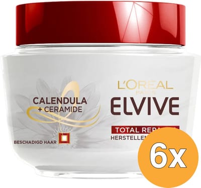 L'Oréal Paris Elvive Total Repair 5 - Haarmasker - 6 x 300ml
