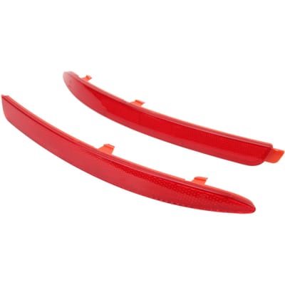 2 stuks Achterbumper Reflector Links Rechts 1Z0945105A Vervanging voor OCTAVIA 1z Facelift 2009‑2012 red