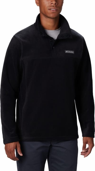 Columbia Steens Mountain™ Half Snap Fleece trui - Fleecetrui met halve rits - Outdoortrui Heren - Zwart - Maat S