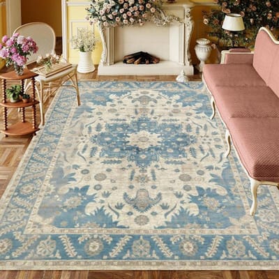 Amerikaanse Stijl Retro Tapijt Woonkamer Bank Slaapkamer Bedzijde Studeerkamer Keuken Entree Deur Kleed Antislip Licht Luxe Decor Mat 40x60cm