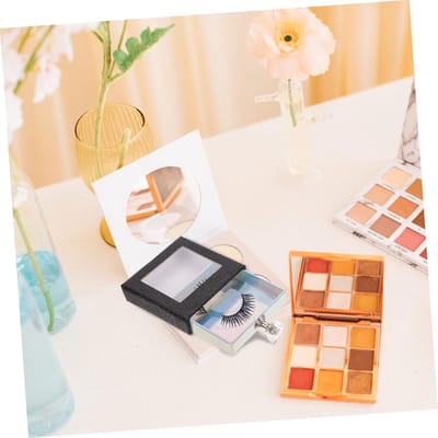 Wimper Verpakkingsdoosjes - Make-up Organizer - Wimpers Opbergen - Met Venster - 10 x 8 x 8 cm - Niet gespecificeerd