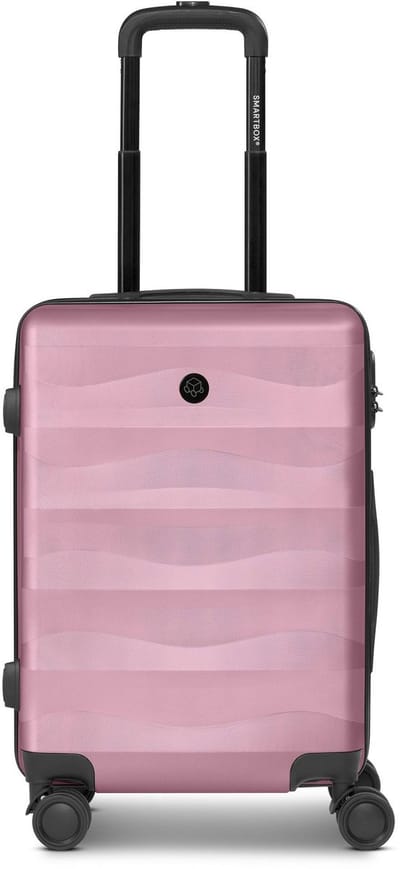 Smartbox Edition 03 4 wielen Cabinewagen 55 cm - Harde bagage - Combinatieslot - rose