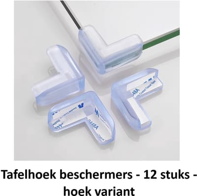 Hoekbescherming voor Kinderen - transparant  - 3M - 12 stuks