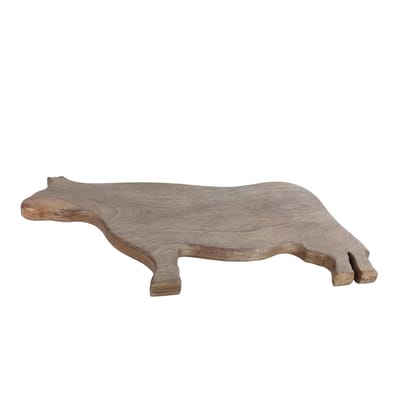 Borrelplank koe speelgoed educatief karton multicolor 41x26x1,6 cm.