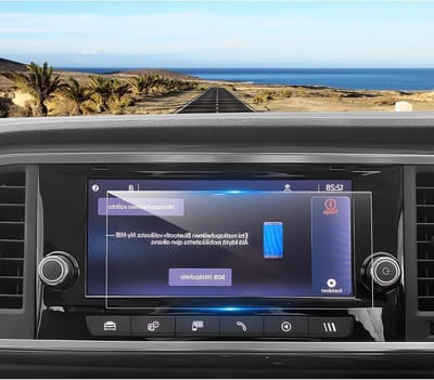 Navigatiescherm Beschermfolie voor Auto's, 9H Krasbestendig, Tempered Glass, Geschikt voor Diverse Modellen zoals Ateca, Arona en Ibiza (8.25 Inch)