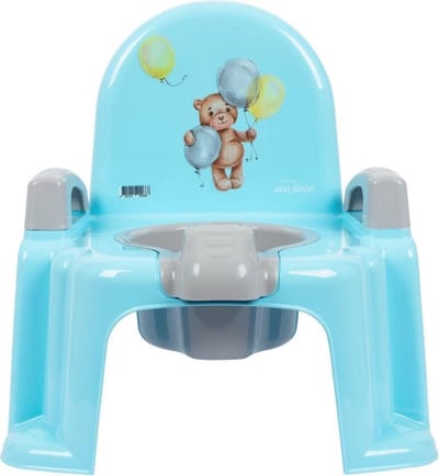 Plaspotje - Babystartup - Blue - Potty – WC potje baby – WC potje peuter – Potty training – Potty training seat - WC potje kind – WC potje peuter jongens – Zindelijkheid