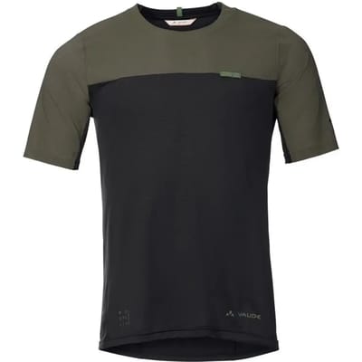 Vaude Bike Kuro Ii T-shirt Met Korte Mouwen Groen,Zwart XL Man
