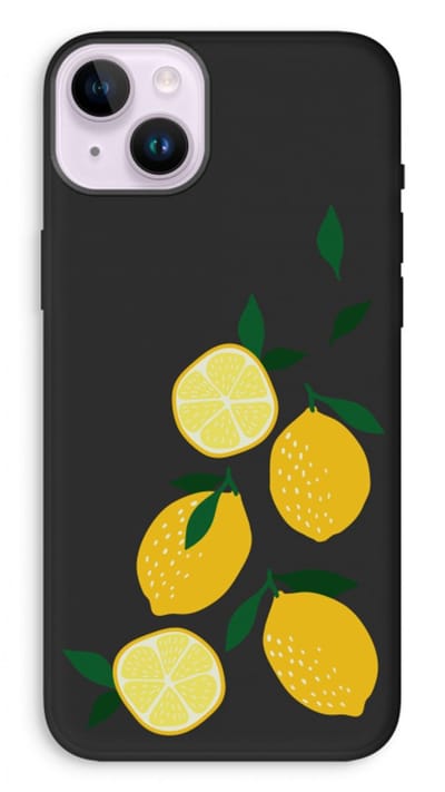 Case Company® - Hoesje geschikt voor iPhone 14 Plus hoesje - You're my lemon - Biologisch Afbreekbaar Telefoonhoesje - Bescherming alle Kanten en Schermrand