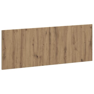 vidaXL - Wandgemonteerd - Hoofdbord - ARNHEM - Artisanaal - eiken - Bewerkt - hout