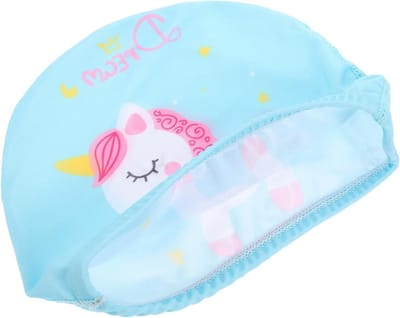 Kinderbadmuts Peuter - Jongensdoek Badmuts - Comfortabel Zwemmen - Zacht Nylon Materiaal - 20X11CM - Hemelsblauw