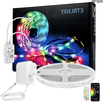 RFWR® LED Strip Licht 20m met WiFi en Muziek Synchronisatie voor Slimme Huizen