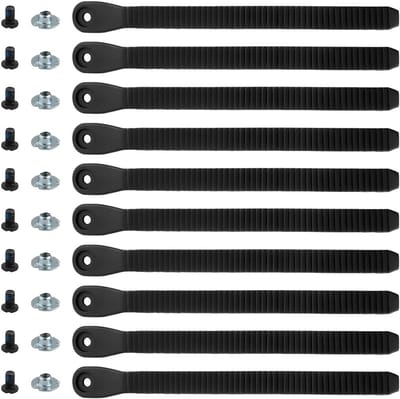 Set van 10 Snowboard Binding Straps - Vervangende Ankle Straps, Ladder Straps en Binding Onderdelen voor Snowboarden en Skiën