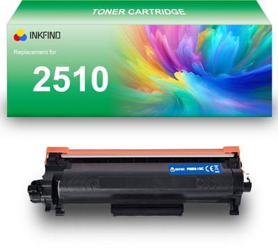 INKFIND TN-2510 tonercartridge compatibel met Brother 2510 TN2510 TN-2510 - 1-pack Zwart