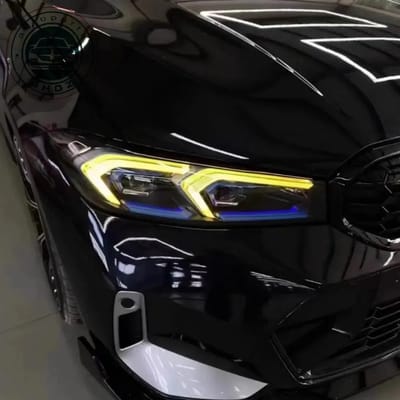 XEOD CSL LED DRL angel eyes modules Geel geschikt voor BMW 3 Serie G20 - G21 - Laser koplampen - 2 stuks - Complete set