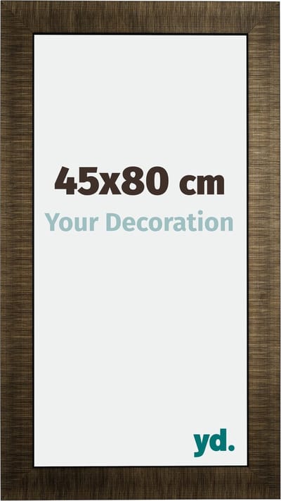 Your Decoration - Fotolijst 45x80 cm - Hout - Champagne Geborsteld - Leeds