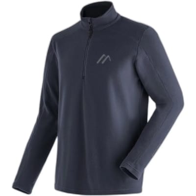 Maier Sports Dennis Fleece Midlayer Men, blauw Maat EU 46