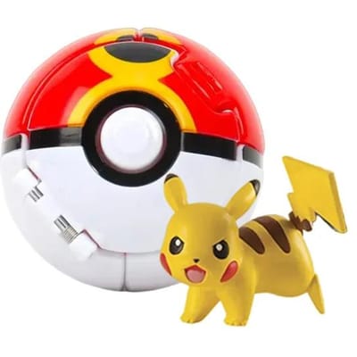 Pokemon Elf Bal Figuur Pikachu Charizard Blastoise Mewtwo Pocket Monster Variant Pokébal Vervorming Speelgoed Actie Model Cadeau