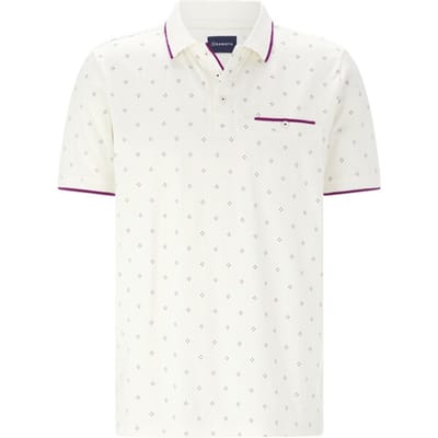 Babista herren Poloshirt - 48/50 - wit - Plus Size