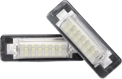 Kentekenverlichting LED Geschikt voor Mercedes W202 C-Klasse W210 E-Klasse