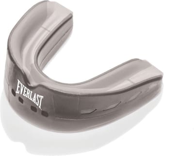 Everlast Evershield Double Mouth Guard, Grey, One Size