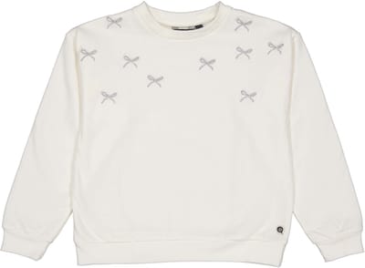 Quapi - Meisjes sweater Heather - Offwhite - Maat 98