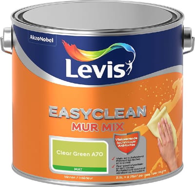 Levis - Easyclean Mur Mat Mix - Clear Green A70 - Mengverf - 2,5 L