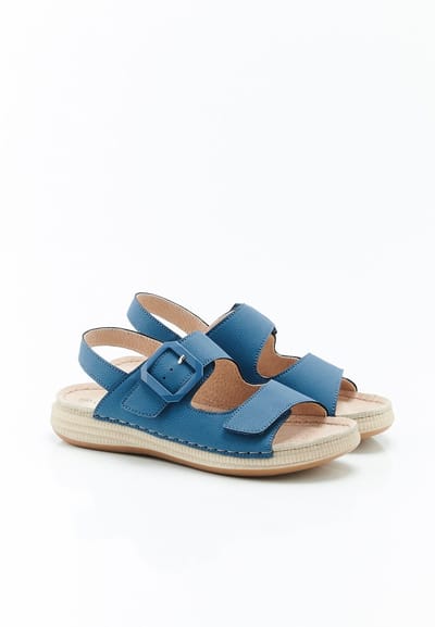 Damart - Sandalen volledige opening Piedical - Dames - Blauw - 37