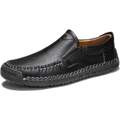 Leren Schoenen Heren Lente Nieuw plus Maat Stiksels Leer Casual Schoenen Trendy Luie Doug Schoenen Heren Rijden 48