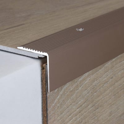 Trapneusprofiel Geanodiseerd Aluminium 30 mm Breed - Beschermende Afwerking voor Trappen