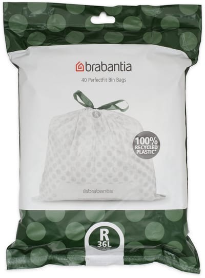 Brabantia PerfectFit Vuilniszakken - 36 l - Code R - 40 stuks
