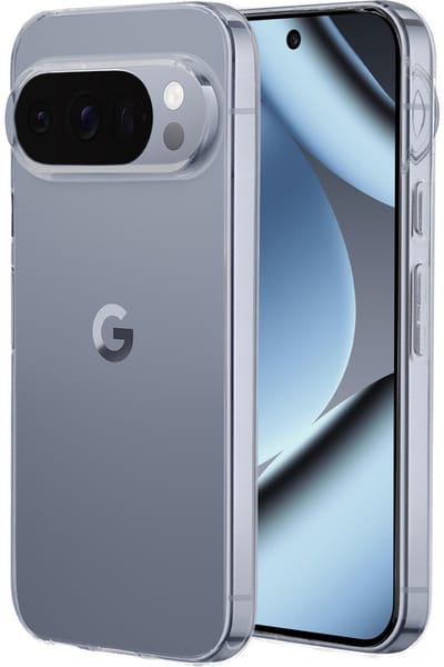 Mobiparts hoesje geschikt voor Google Pixel 10 Google Pixel 10 Pro - Zacht TPU - Schokabsorberend TPU - Grip Coating - Transparant