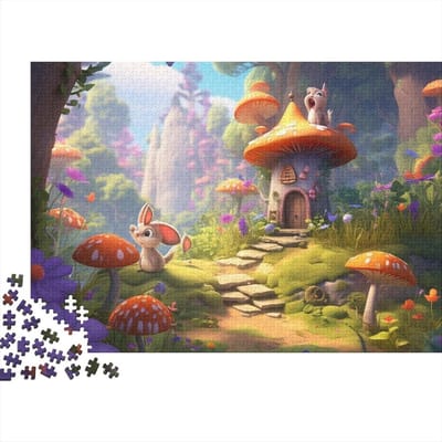 Legpuzzel - Puzzel spel - Creatief vermaak - Inclusief poster - 1000 stukjes - Kleurrijk