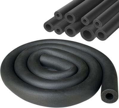 Isolatieslang Schuim Zwart Ø 25mm voor Verwarming en Sanitair - 1,8 Meter Flexibele Buisisolatie