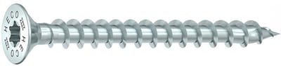 HECO-TOPIX-plus vloerplaatschroef 4,5x50mm - platkop - verzinkt - voldraad - HD-20 - 60722 (Per 200 stuks)